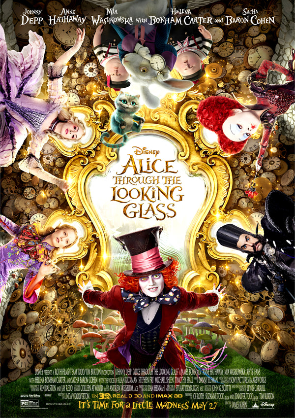 Alice Through The Looking Glass 2016 Movie Poster