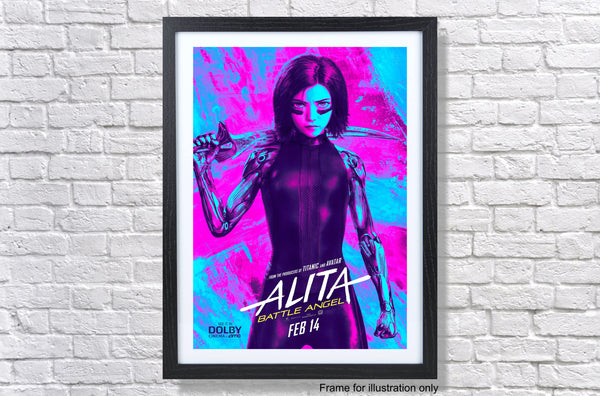 Alita Battle Angel 2019 Dolby Poster