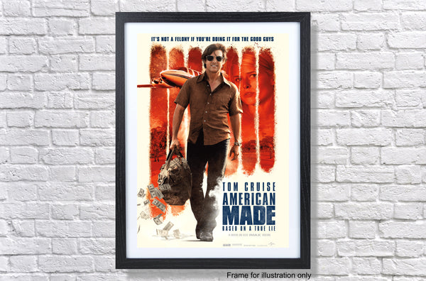 Tom Cruise - American Made Movie Poster