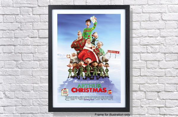 Arthur Christmas 2011 Movie Poster