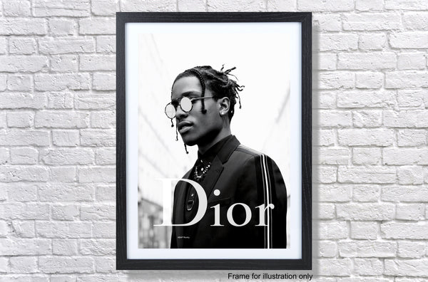 Asap Rocky Dior Poster