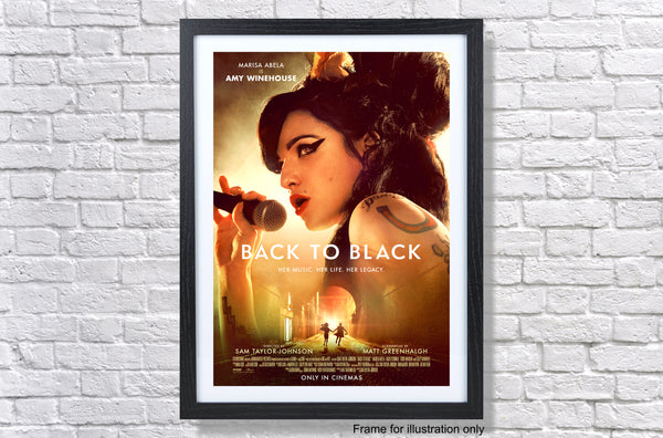 Back To Black 2024 Movie Poster