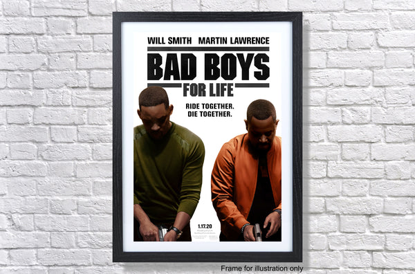 Bad Boys For Life 2020 Teaser Poster