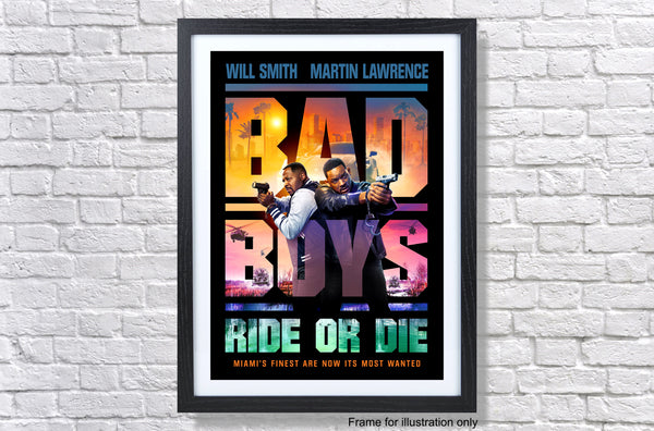 Bad Boys Ride Or Die 2024 Teaser Movie Poster