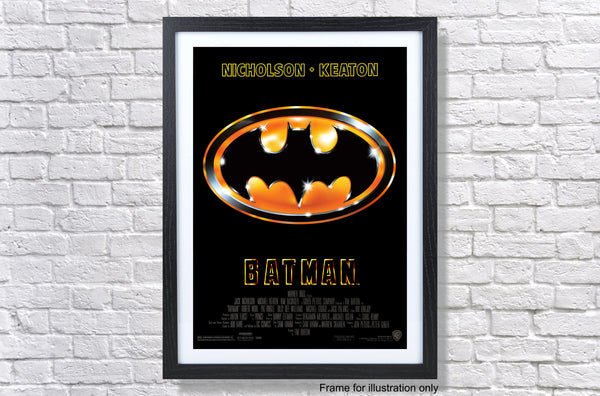 Batman 1989 Movie Poster