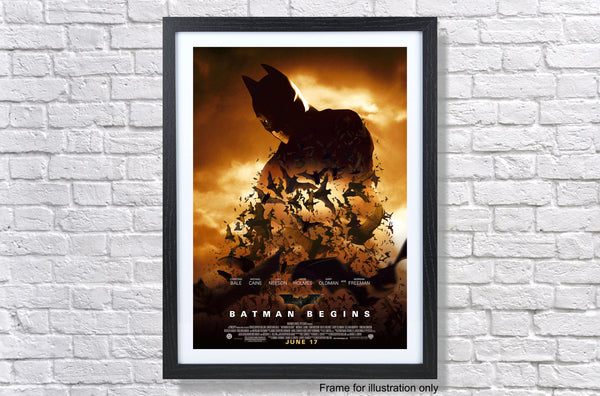 Batman Begins 2005 Movie Poster