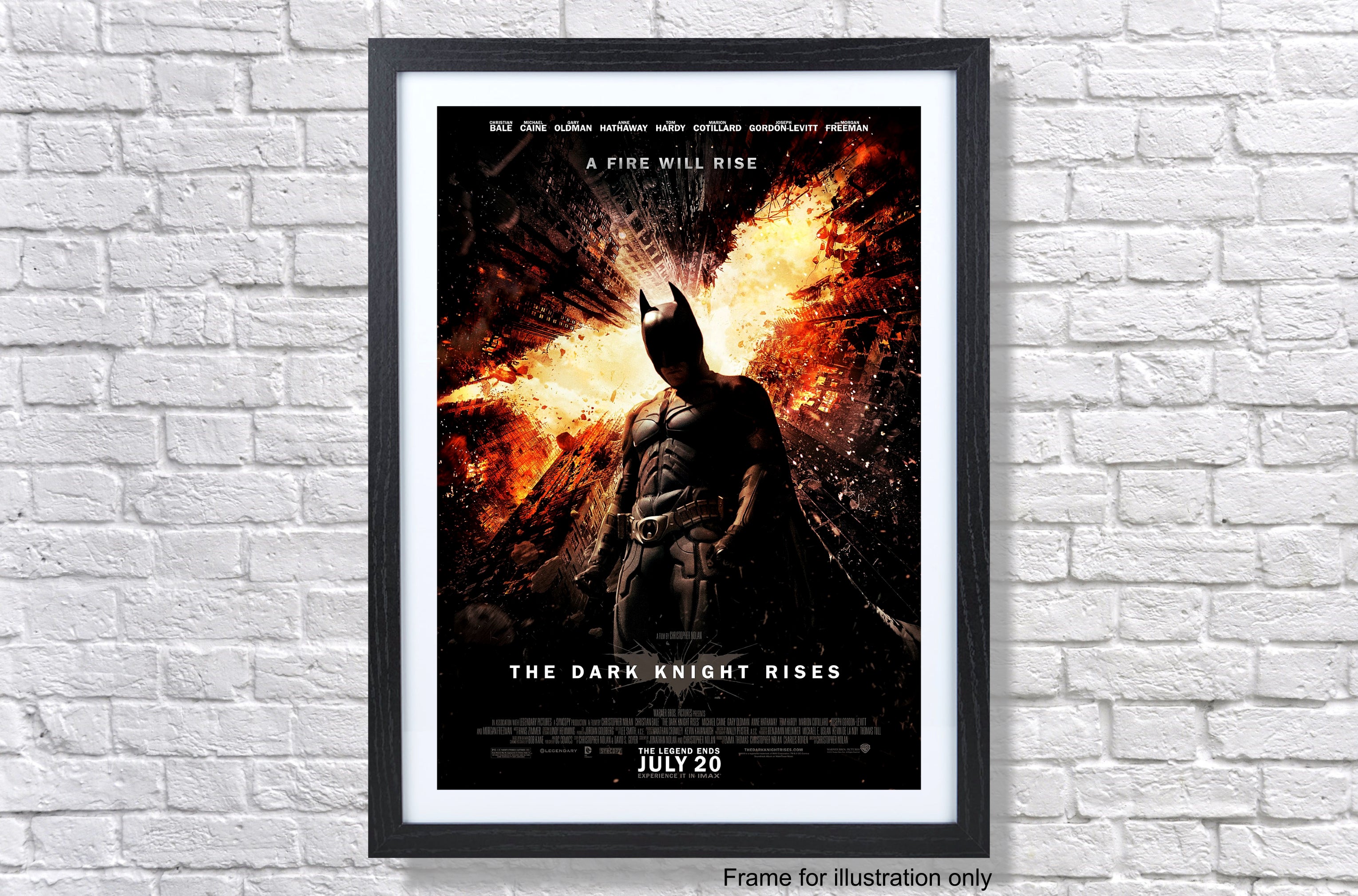 Batman Rises Posters Batman Dark Knight Rises Plakat