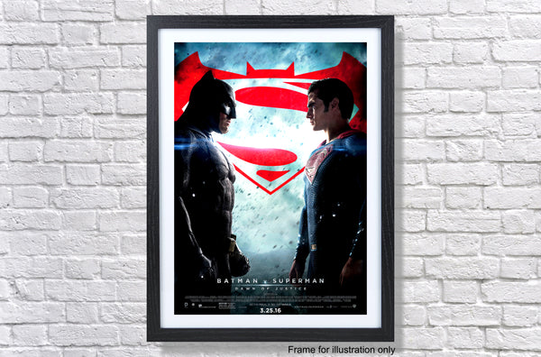 Batman v Superman Dawn Of Justice 2016 Movie Poster