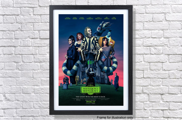 Beetlejuice Beetlejuice 2024 Movie Poster