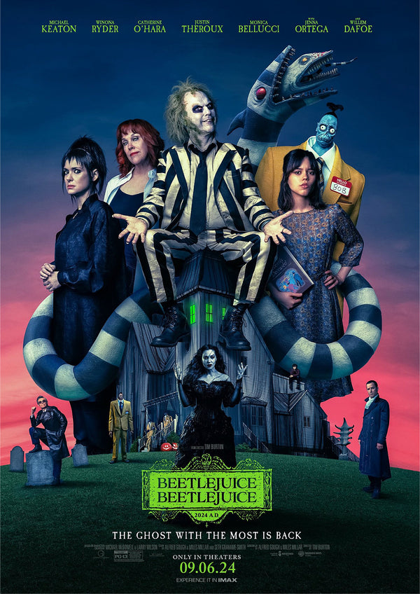 Beetlejuice Beetlejuice 2024 Movie Poster