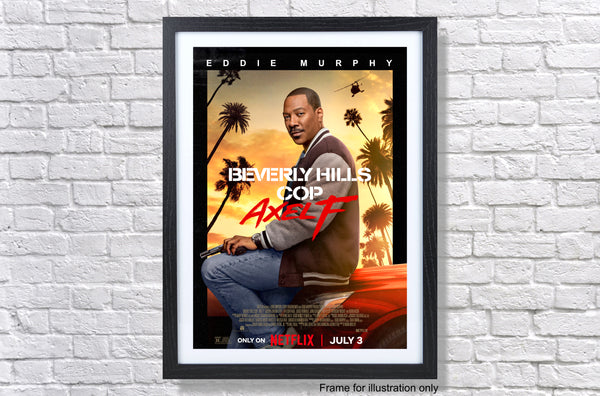 Beverly Hills Cop Axel F 2024 Movie Poster