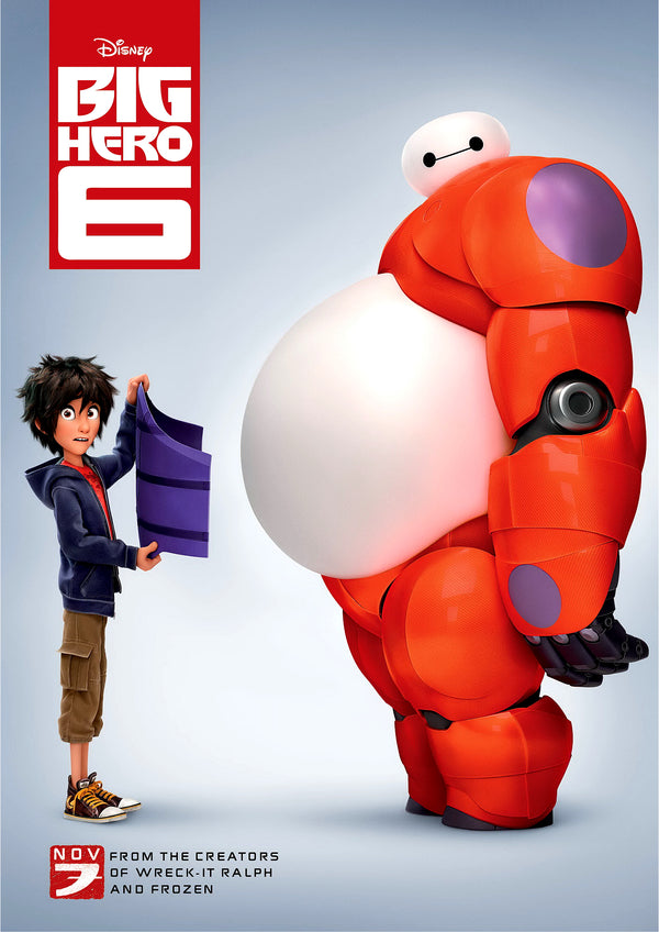 Big Hero 6 2014 Movie Poster