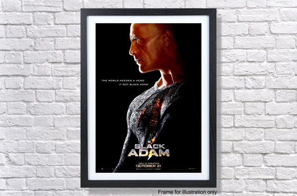 Black Adam 2022 Teaser Poster