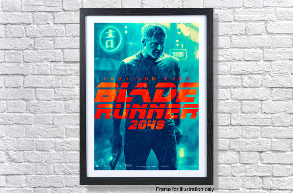 Blade Runner 2049 Harrison Ford Movie Poster Ver2