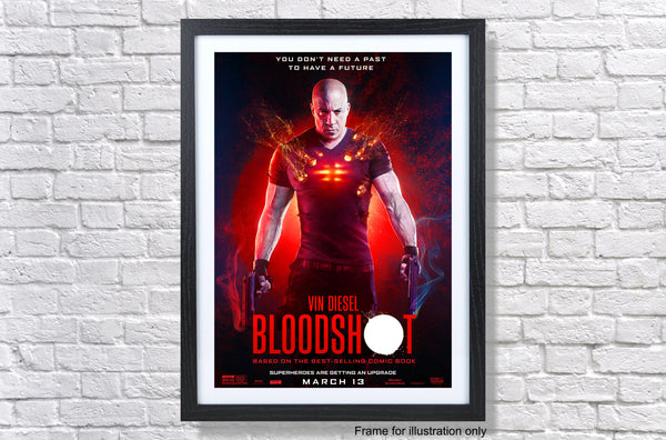 Bloodshot Vin Diesel 2020 Teaser Poster