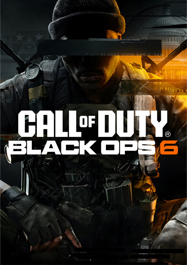 Call Of Duty Black Ops 6 2024 Game Poster