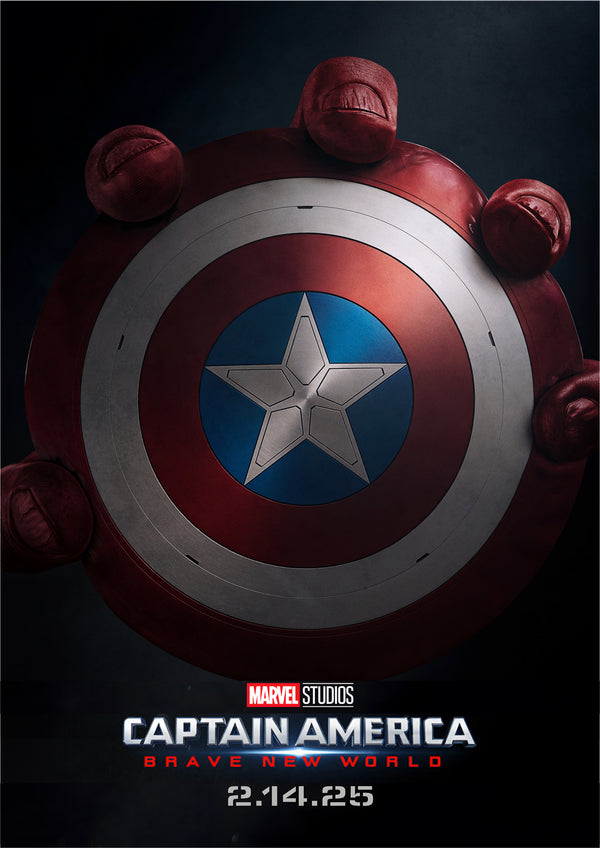 Captain America Brave New World Movie Teaser Poster