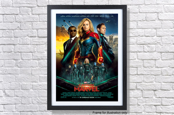 Captain Marvel 2019 International Movie Poster