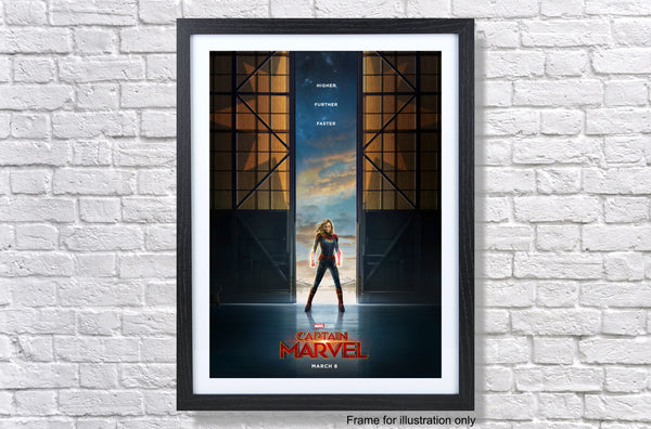 Captain Marvel 2019 Teaser Poster