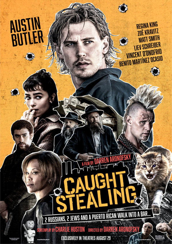 Caught Stealing 2025 Movie Teaser Poster