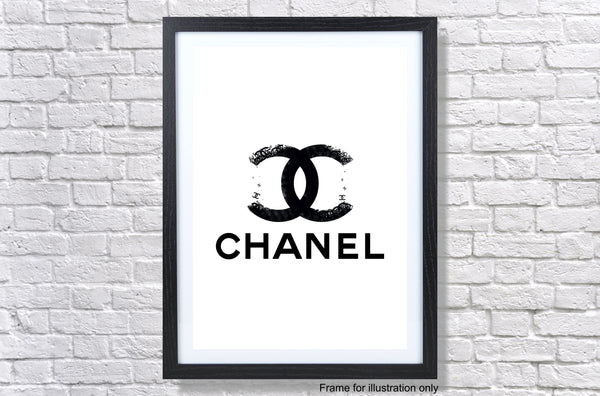 Chanel Logo Poster