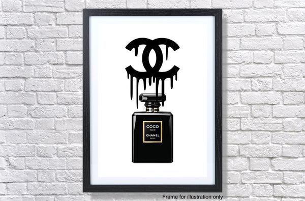 Chanel Noir Poster