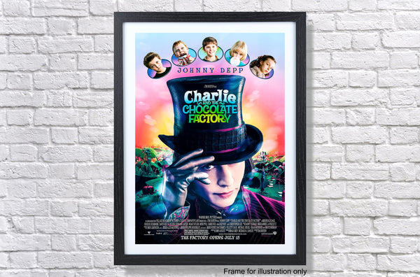 Charlie And The Chocolate Factory 2005 Movie Poster