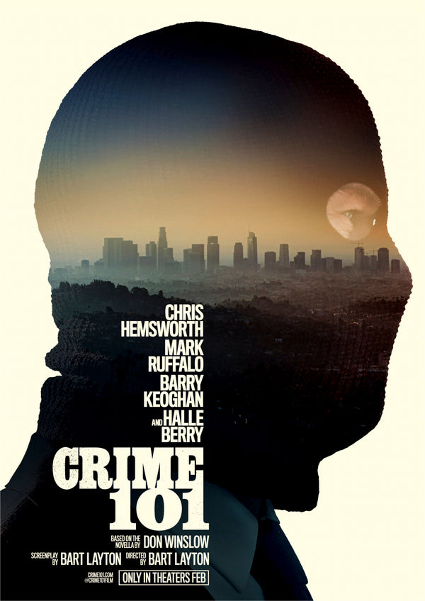 Crime 101 2026 Movie Teaser Poster