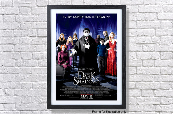 Dark Shadows 2012 Movie Poster