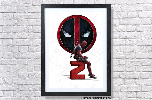 Deadpool 2 Logo Poster