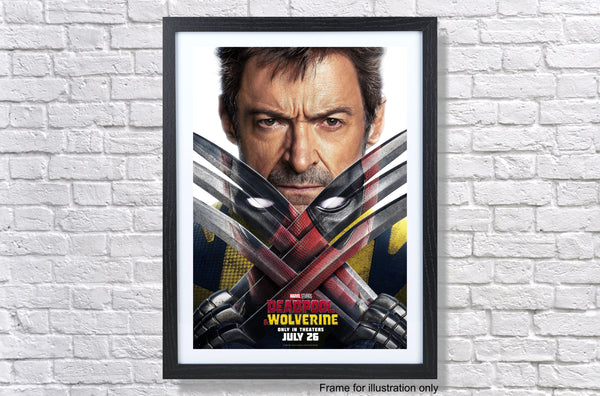 Deadpool And Wolverine 2024 Wolverine Movie Poster