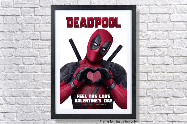 Marvel Deadpool Valentines Day Poster