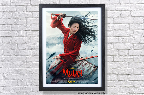 Disney Mulan 2020 Movie Poster