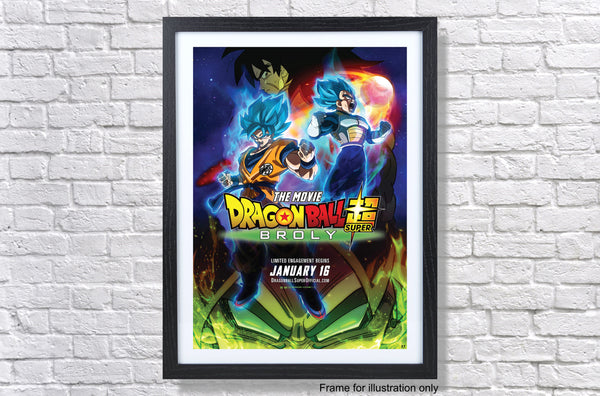 Dragon Ball Super Broly 2019 Movie Poster