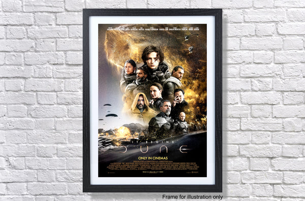 Dune 2021 Part 1 Movie Poster