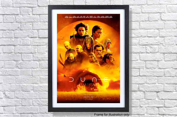 Dune Part 2 2024 Movie Poster