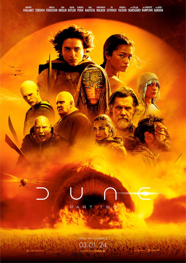 Dune Part 2 2024 Movie Poster