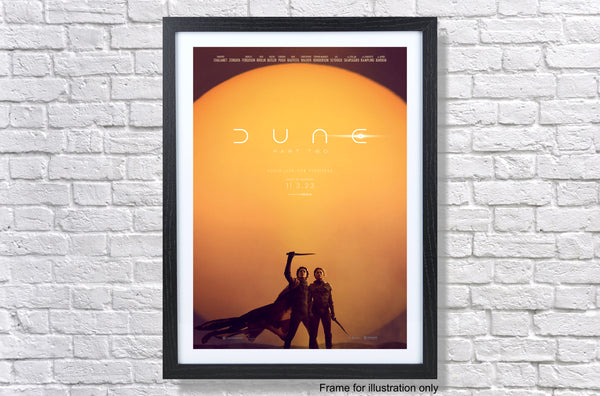 Dune Part Two 2023 Teaser Poster