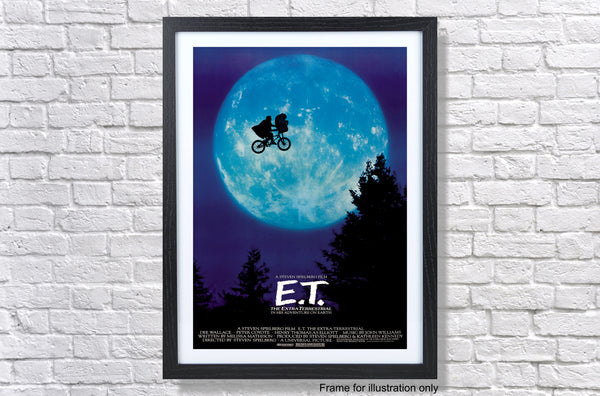 E.T. The Extra-Terrestrial 1982 Movie Poster