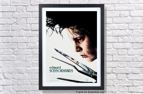 Edward Scissorhands 1990 Movie Poster