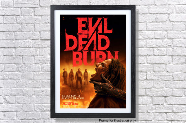 Evil Dead Burn 2026 Movie Teaser Poster