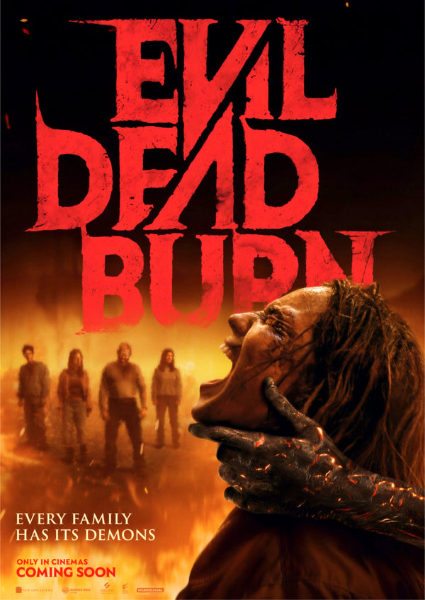 Evil Dead Burn 2026 Movie Teaser Poster