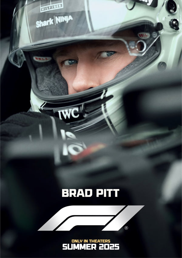 F1 Brad Pitt  Movie Teaser Poster