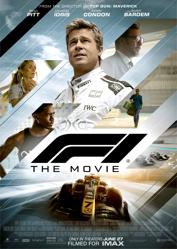F1 The Movie 2025 Movie Poster