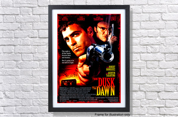 From Dusk Till Dawn 1996 Movie Poster