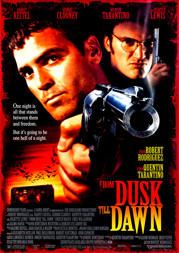 From Dusk Till Dawn 1996 Movie Poster