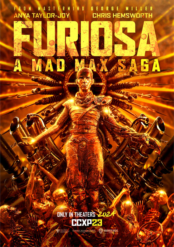 Furiosa A Mad Max Saga 2024 Teaser Movie Poster