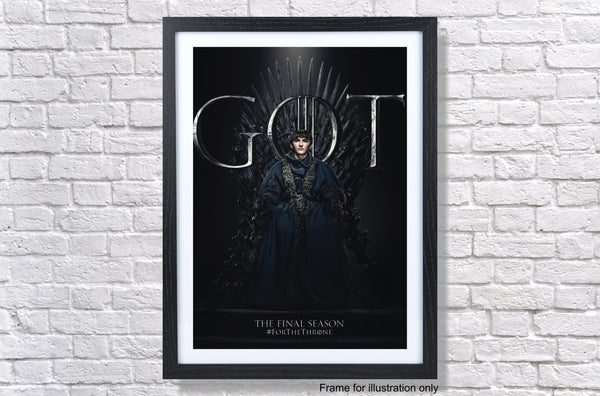 Game Of Thrones The Final Season 8 Isaac Hempstead Wright Poster