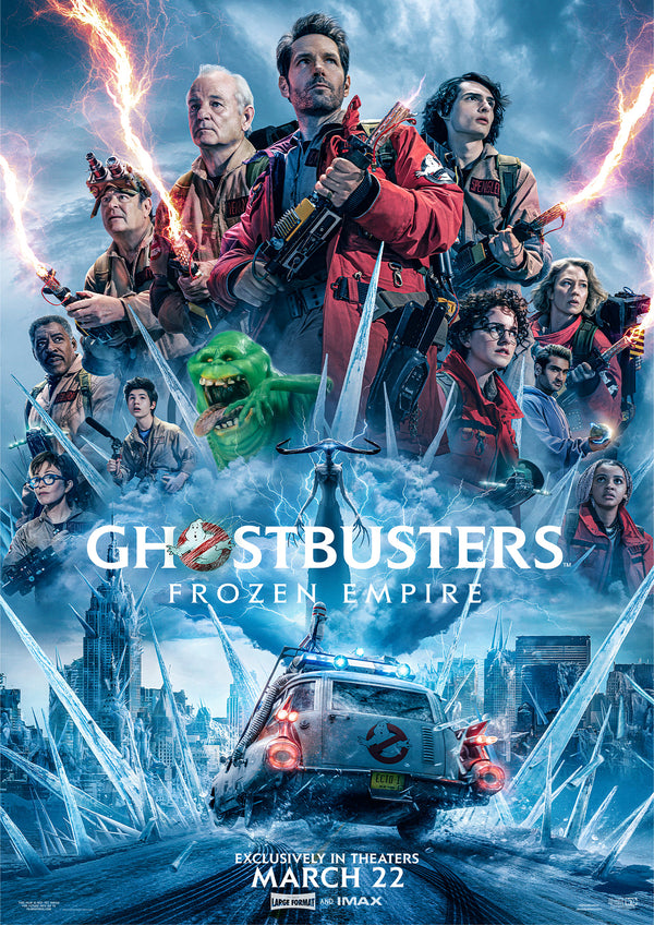 Ghostbusters Frozen Empire 2024 Movie Poster