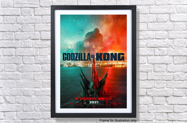 Godzilla Vs. Kong 2021 Teaser Poster